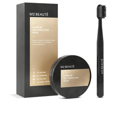 M2 BEAUTÉ-Bálsamo de fixação e cuidado para sobrancelhas EYEBROW SILK PERFECTION 5 ml.-DrShampoo - Perfumaria e Cosmética