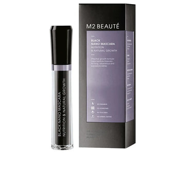 M2 BEAUTÉ-Máscara para cílios BLACK NANO 6ml-DrShampoo - Perfumaria e Cosmética Imagem principal do produto