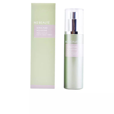 M2 BEAUTÉ-ULTRA PURE SOLUTIONS nano spray facial pérola e ouro 75 ml-DrShampoo - Perfumaria e Cosmética