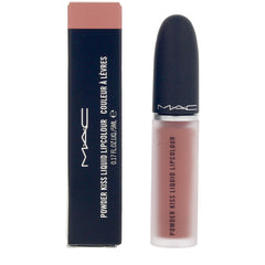 MAC-POWDER KISS cor líquida para os lábios Habit 1 u.-DrShampoo - Perfumaria e Cosmética