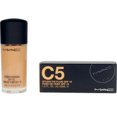 MAC-STUDIO FIX FLUID SPF15 base C5 30 ml-DrShampoo - Perfumaria e Cosmética