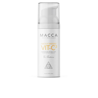 MACCA-ABSOLUT RADIANT VIT-C3 emulsão combinação para pele oleosa 50-DrShampoo - Perfumaria e Cosmética