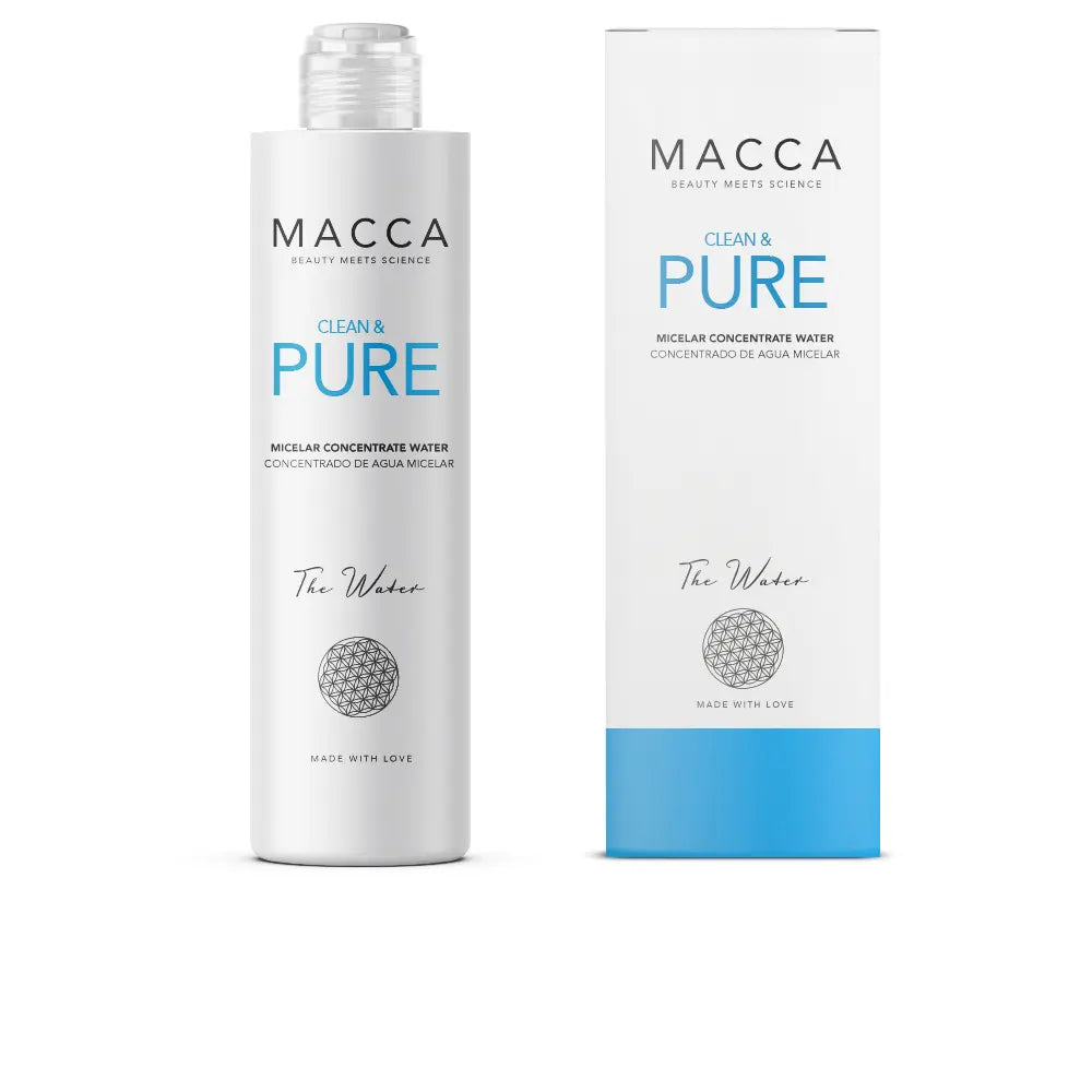 MACCA-Água micelar concentrada CLEAN & PURE 200 ml-DrShampoo - Perfumaria e Cosmética