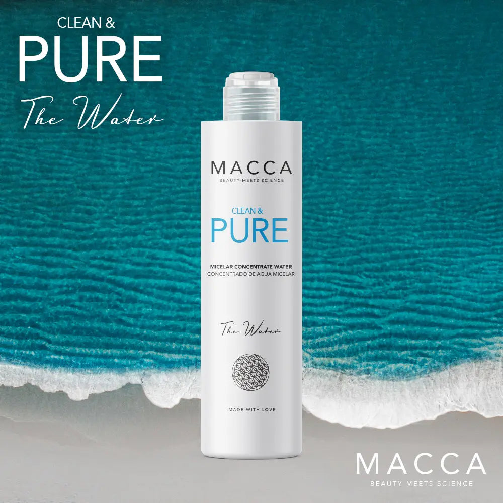 MACCA-Água micelar concentrada CLEAN & PURE 200 ml-DrShampoo - Perfumaria e Cosmética
