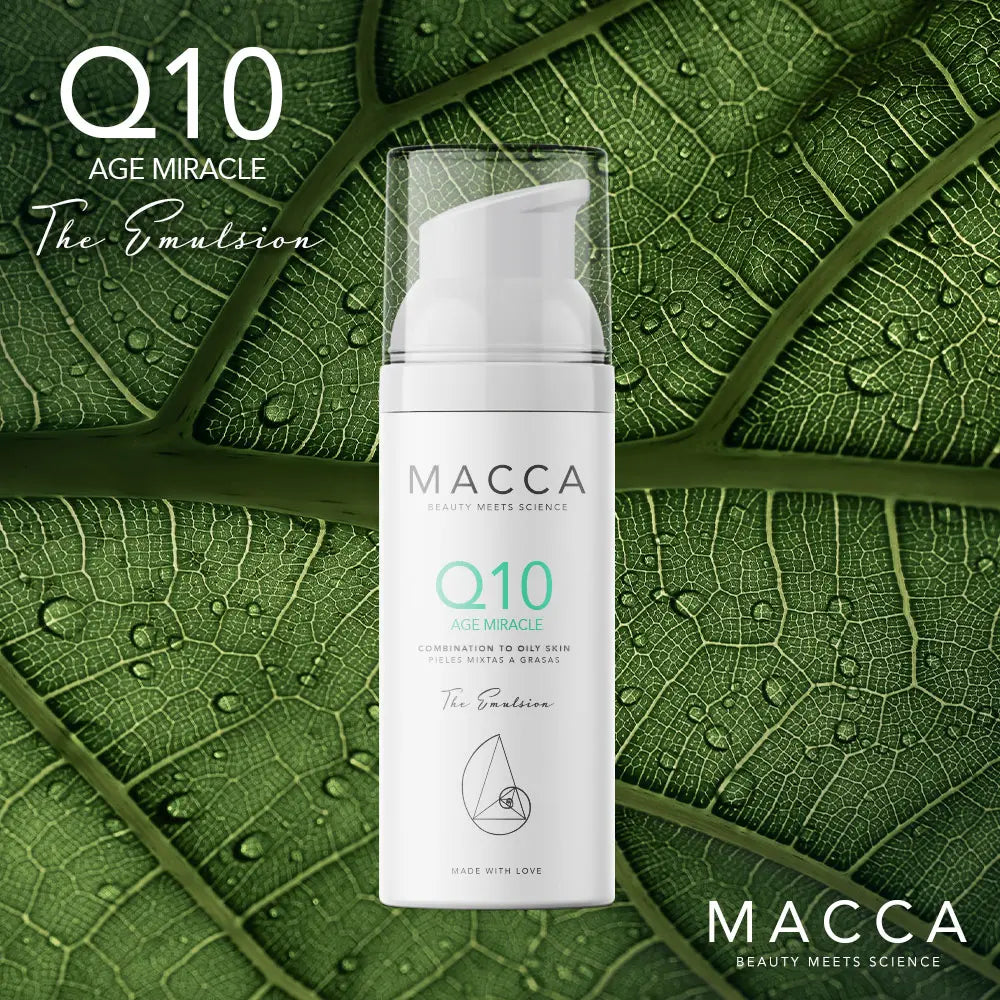 MACCA-Q10 AGE MIRACLE emulsão pele mista a oleosa 50 ml-DrShampoo - Perfumaria e Cosmética