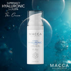 MACCA-SUPREMACY HYALURONIC z 0,25% creme pele normal a seca 50 ml-DrShampoo - Perfumaria e Cosmética