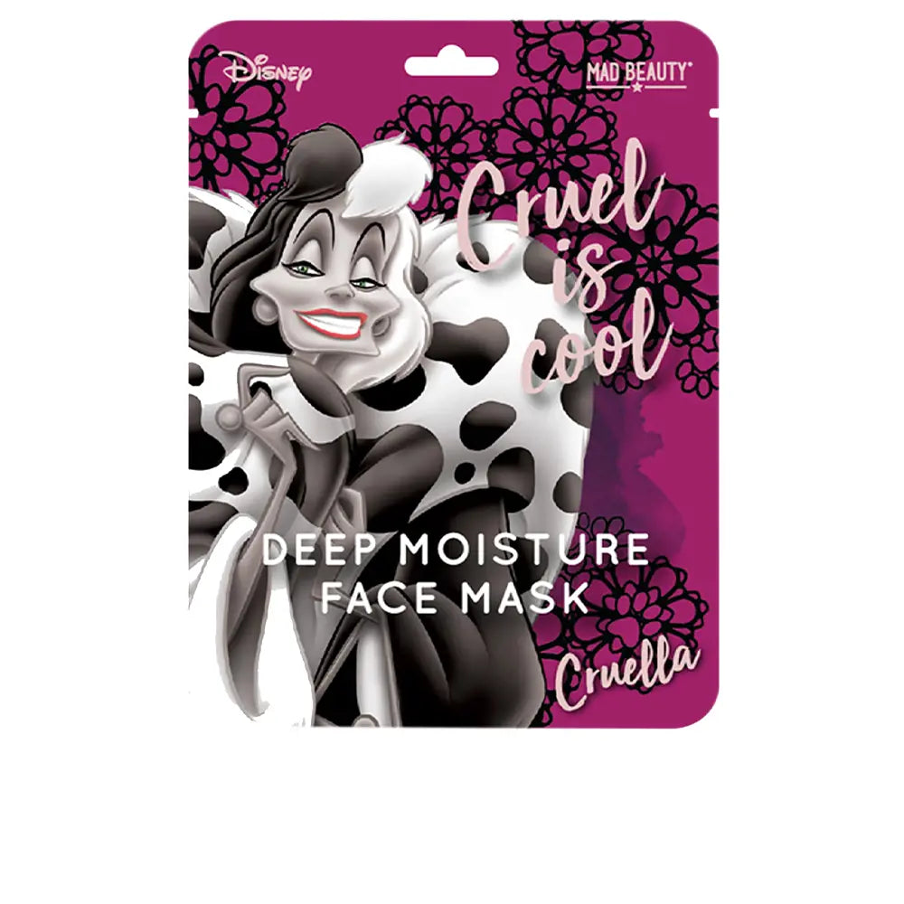 MAD BEAUTY-Máscara Facial Disney Cruella 25ml-DrShampoo - Perfumaria e Cosmética