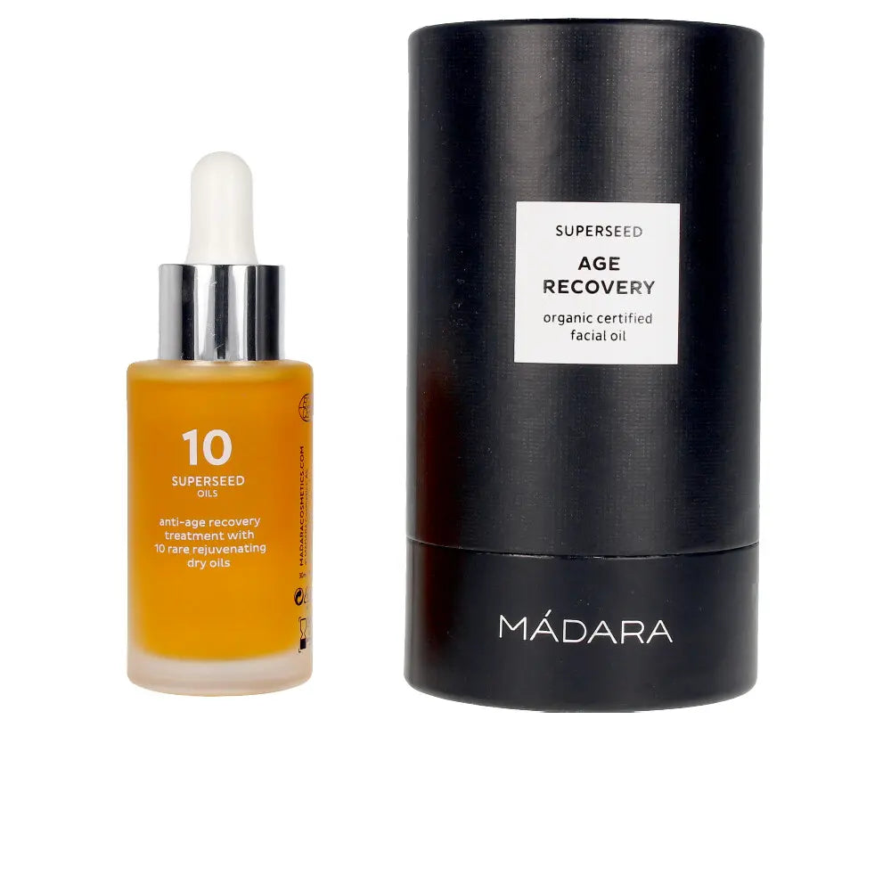 MÁDARA ORGANIC SKINCARE-SUPERSEED óleo facial orgânico de recuperação antienvelhecimento 30 ml-DrShampoo - Perfumaria e Cosmética