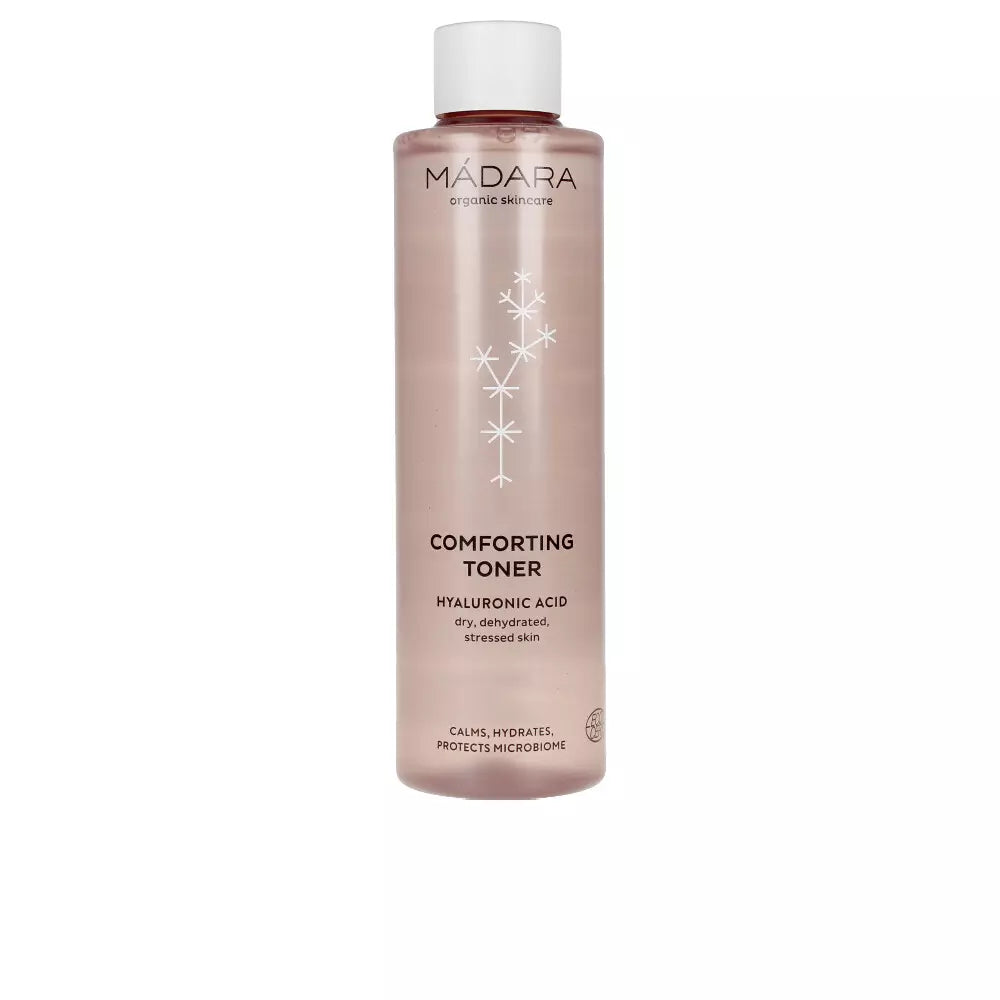 MÁDARA ORGANIC SKINCARE-TONER CONFORTANTE ácido hialurônico pele desidratada estressada 20-DrShampoo - Perfumaria e Cosmética