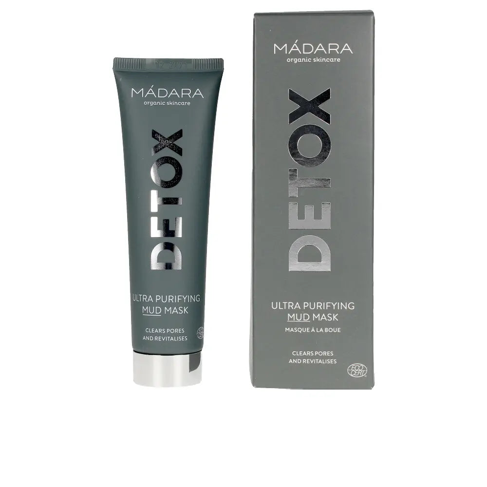 MÁDARA ORGANIC SKINCARE-máscara de lama ultra purificante DETOX 60 ml-DrShampoo - Perfumaria e Cosmética