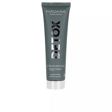 MÁDARA ORGANIC SKINCARE-máscara de lama ultra purificante DETOX 60 ml-DrShampoo - Perfumaria e Cosmética Imagem principal do produto