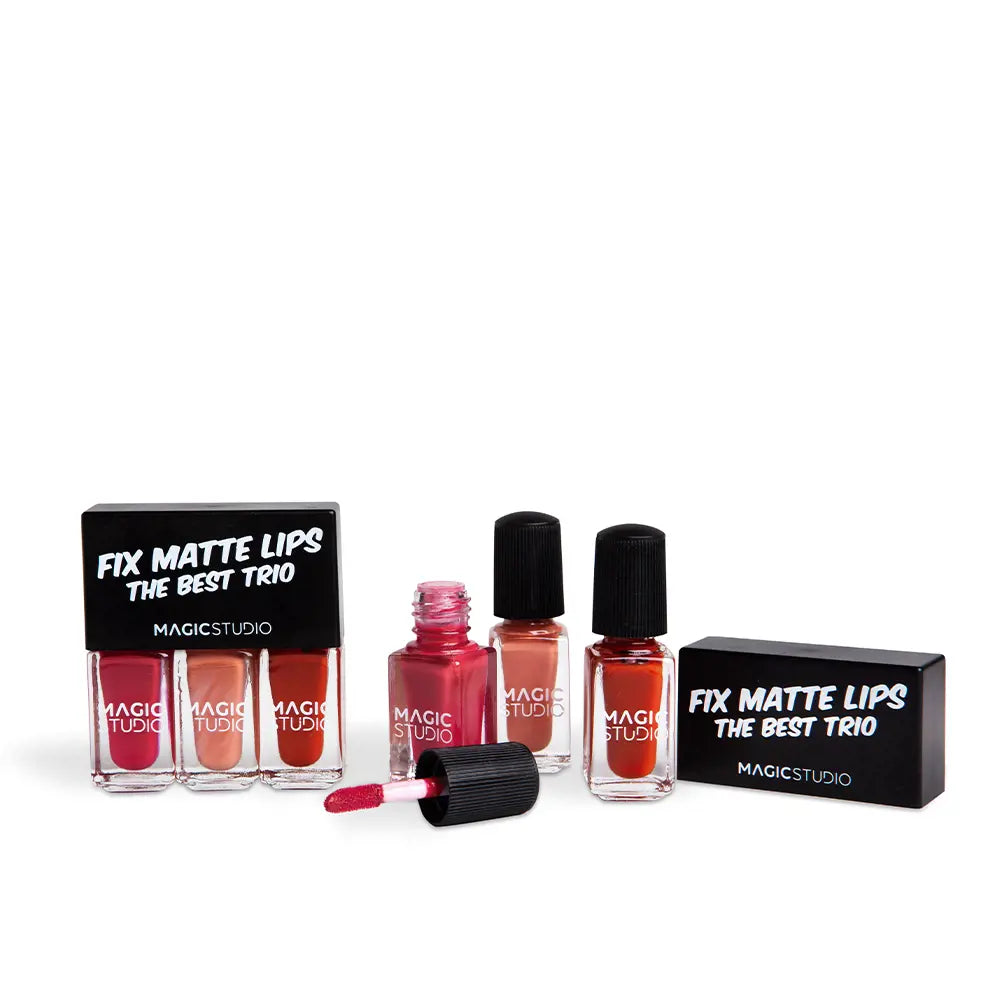 MAGIC STUDIO-FIX MATTE LIPS LOTE 3 unidades-DrShampoo - Perfumaria e Cosmética