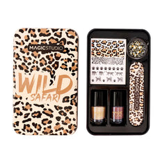 MAGIC STUDIO-LOTE UNHAS WILD SAFARI SAVAGE 6 unidades.-DrShampoo - Perfumaria e Cosmética