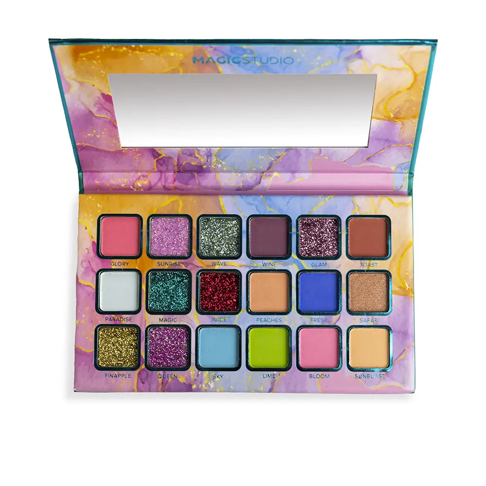 MAGIC STUDIO-PALETA DE SOMBRAS SWEET PASTEL 1 unidade.-DrShampoo - Perfumaria e Cosmética