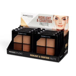 MAGIC STUDIO-PALETA ILUMINADOR E CONTORNO 2,8 gr-DrShampoo - Perfumaria e Cosmética