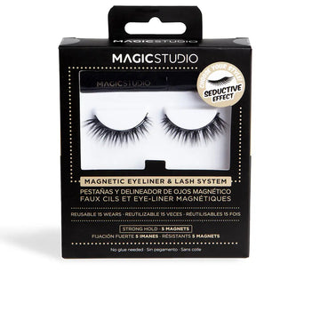 MAGIC STUDIO-PESTANAS MAGNÉTICAS SISTEMA DE PESTANAS sedutor 2 un.-DrShampoo - Perfumaria e Cosmética Imagem principal do produto