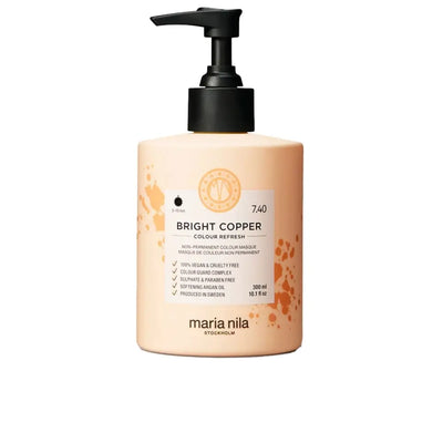 MARIA NILA-COLOR REFRESH #7.40-Cobre Brilhante 300 ml-DrShampoo - Perfumaria e Cosmética