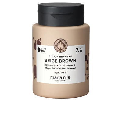 MARIA NILA-REFRESCANTE DE COR #7.23 - Castanho Bege 100 ml-DrShampoo - Perfumaria e Cosmética