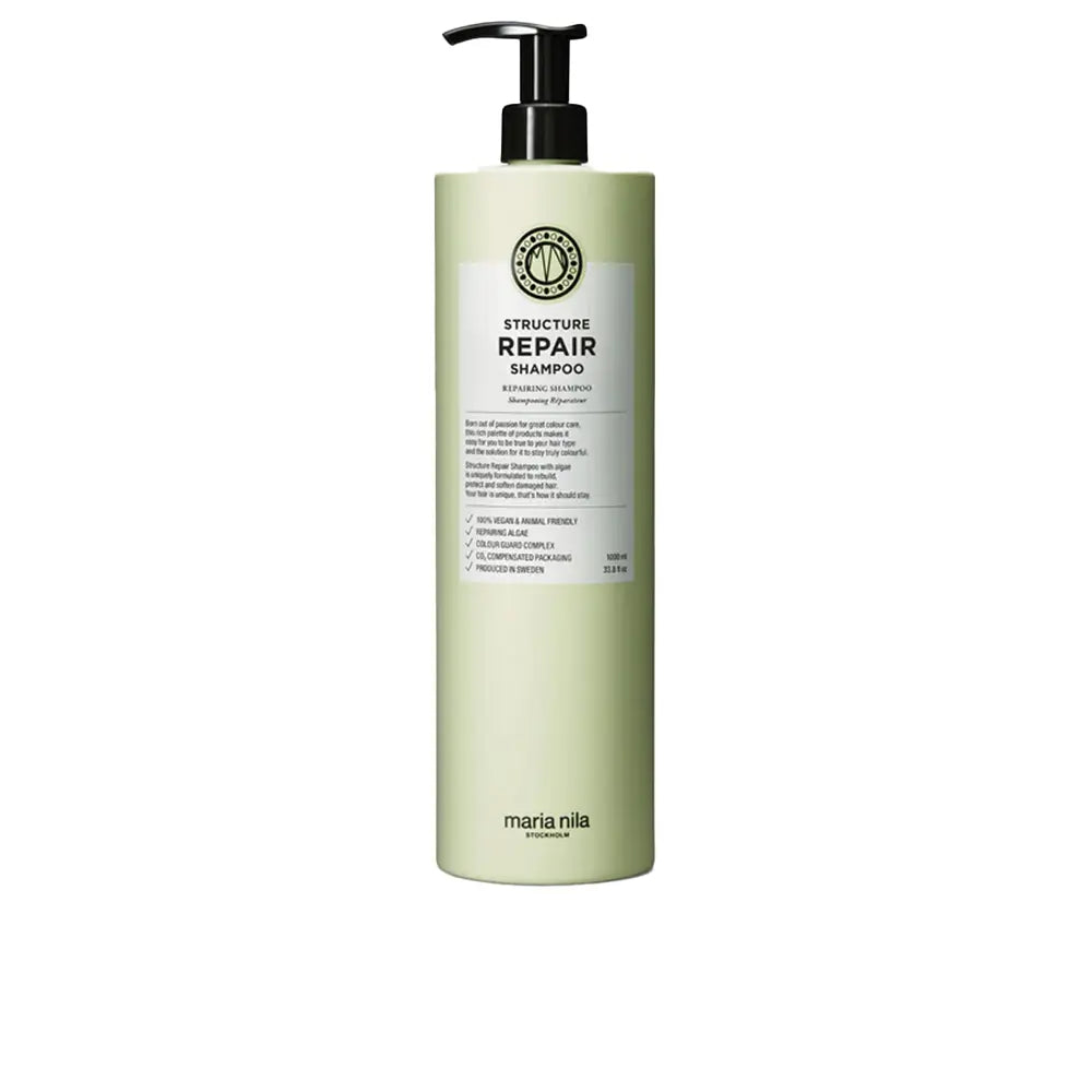 MARIA NILA-SHAMPOO REPARAÇÃO ESTRUTURAL 1000 ml.-DrShampoo - Perfumaria e Cosmética