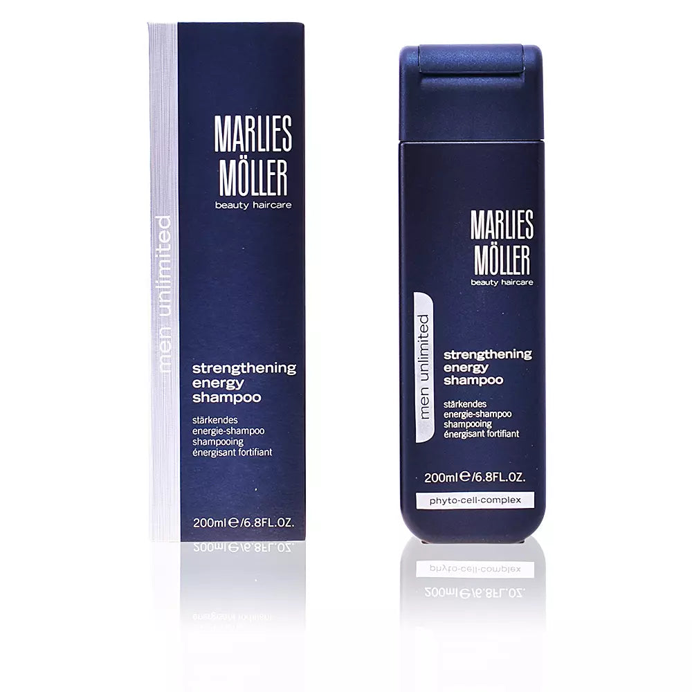 MARLIES MÖLLER-MEN UNLIMITED shampoo fortalecedor 200 ml-DrShampoo - Perfumaria e Cosmética