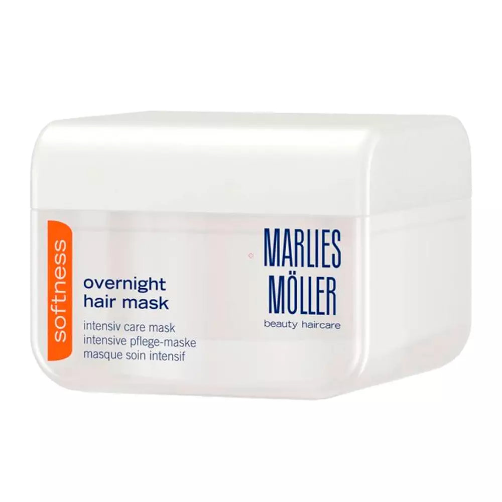 MARLIES MÖLLER-SOFTNESS máscara capilar de cuidado noturno 125 ml-DrShampoo - Perfumaria e Cosmética