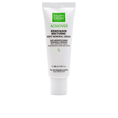 MARTIDERM-ACNIOVER renovador noturno 40 ml-DrShampoo - Perfumaria e Cosmética