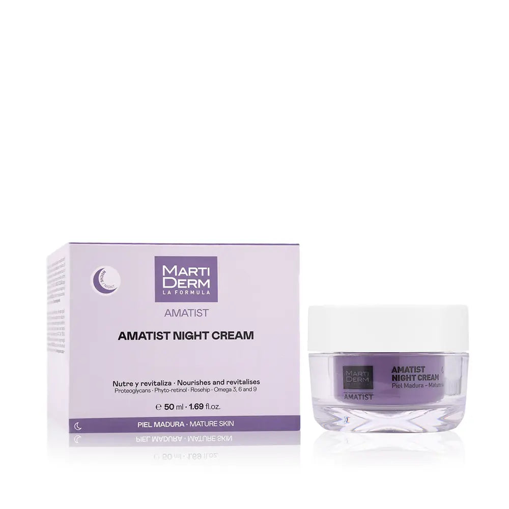 MARTIDERM-Creme noturno AMATIST 50 ml-DrShampoo - Perfumaria e Cosmética