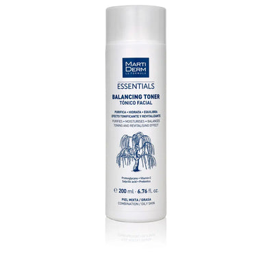 MARTIDERM-ESSENTIALS tônico facial para pele mista a oleosa 200 ml-DrShampoo - Perfumaria e Cosmética