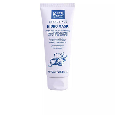 MARTIDERM-HIDRO-MASK máscara facial hidratante pele normal a seca 75 ml-DrShampoo - Perfumaria e Cosmética