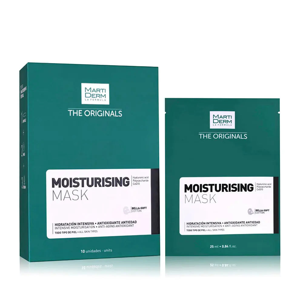 MARTIDERM-Máscara hidratante THE ORIGINALS 10 unidades-DrShampoo - Perfumaria e Cosmética