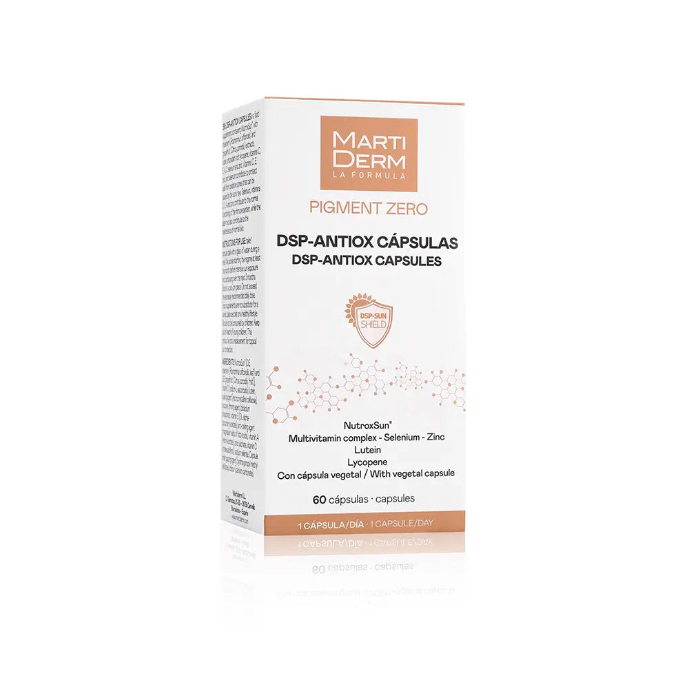 MARTIDERM-PIGMENT ZERO DSP-ANTIOX cápsulas 60 u-DrShampoo - Perfumaria e Cosmética
