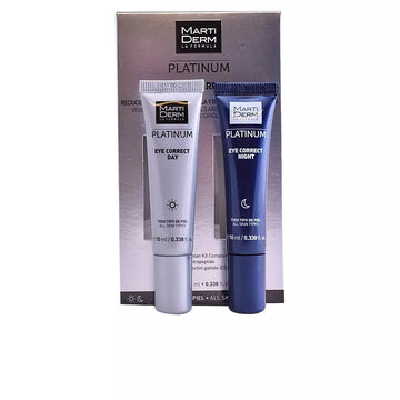 MARTIDERM-PLATINUM EYE CORRECT dia e noite 2 x 10 ml-DrShampoo - Perfumaria e Cosmética Imagen principal del producto