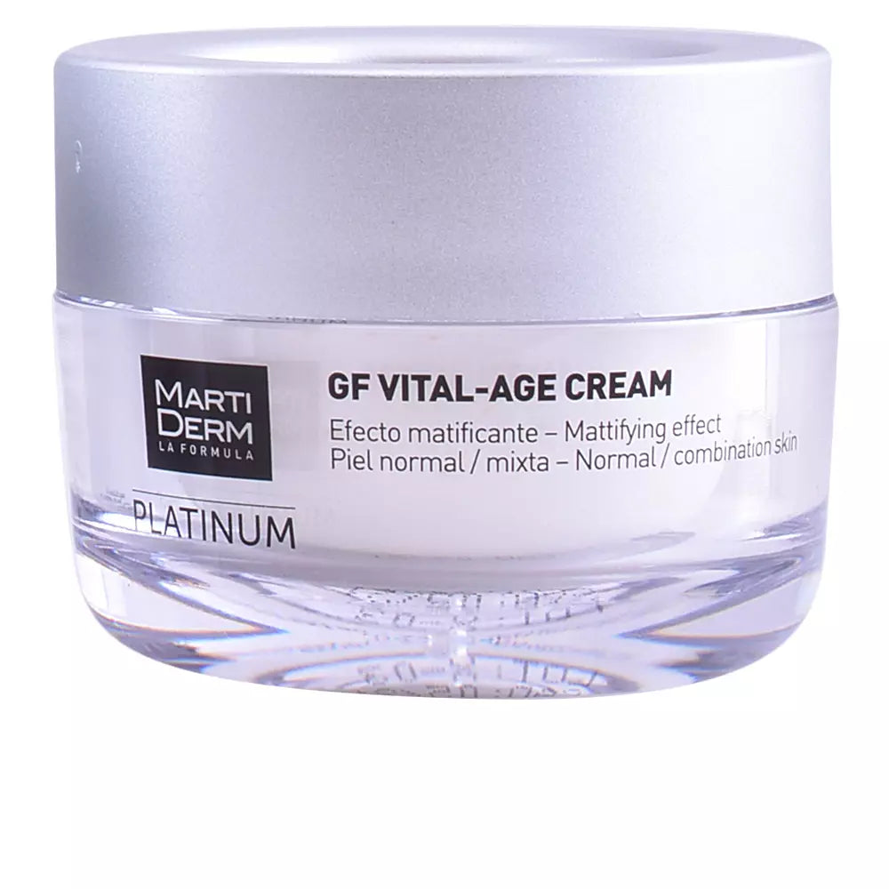 MARTIDERM-PLATINUM GF VITAL AGE creme de dia pele normal/mista 50ml-DrShampoo - Perfumaria e Cosmética