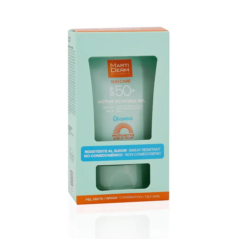 MARTIDERM-PROTEÇÃO SOLAR ATIVA [D] GEL HIDRATANTE protetor solar FPS50+ 50 ml.-DrShampoo - Perfumaria e Cosmética