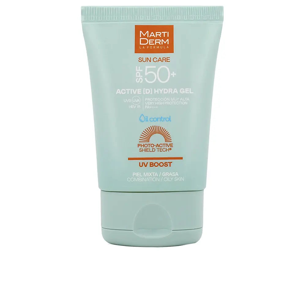 MARTIDERM-PROTEÇÃO SOLAR ATIVA [D] GEL HIDRATANTE protetor solar FPS50+ 50 ml.-DrShampoo - Perfumaria e Cosmética
