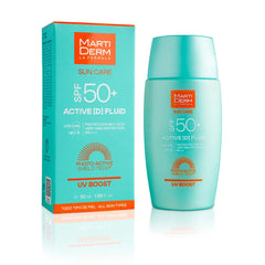 MARTIDERM-PROTETOR SOLAR ATIVO [D] fluido FPS50+ 50 ml-DrShampoo - Perfumaria e Cosmética