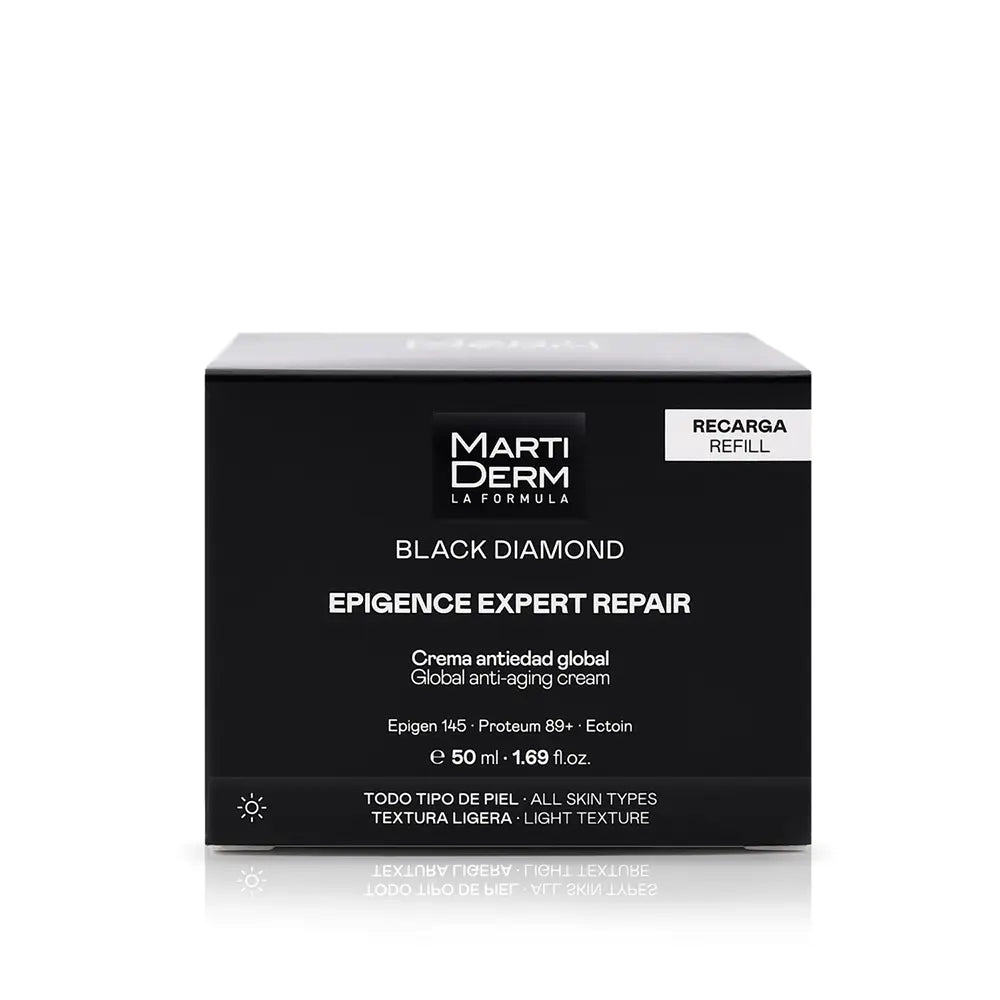 MARTIDERM-REFIL DE CREME ANTI-ENVELHECIMENTO GLOBAL BLACK DIAMOND EPIGENCE EXPERT 50 ml.-DrShampoo - Perfumaria e Cosmética