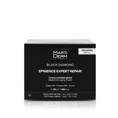 MARTIDERM-REFIL DE CREME ANTI-ENVELHECIMENTO GLOBAL BLACK DIAMOND EPIGENCE EXPERT 50 ml.-DrShampoo - Perfumaria e Cosmética