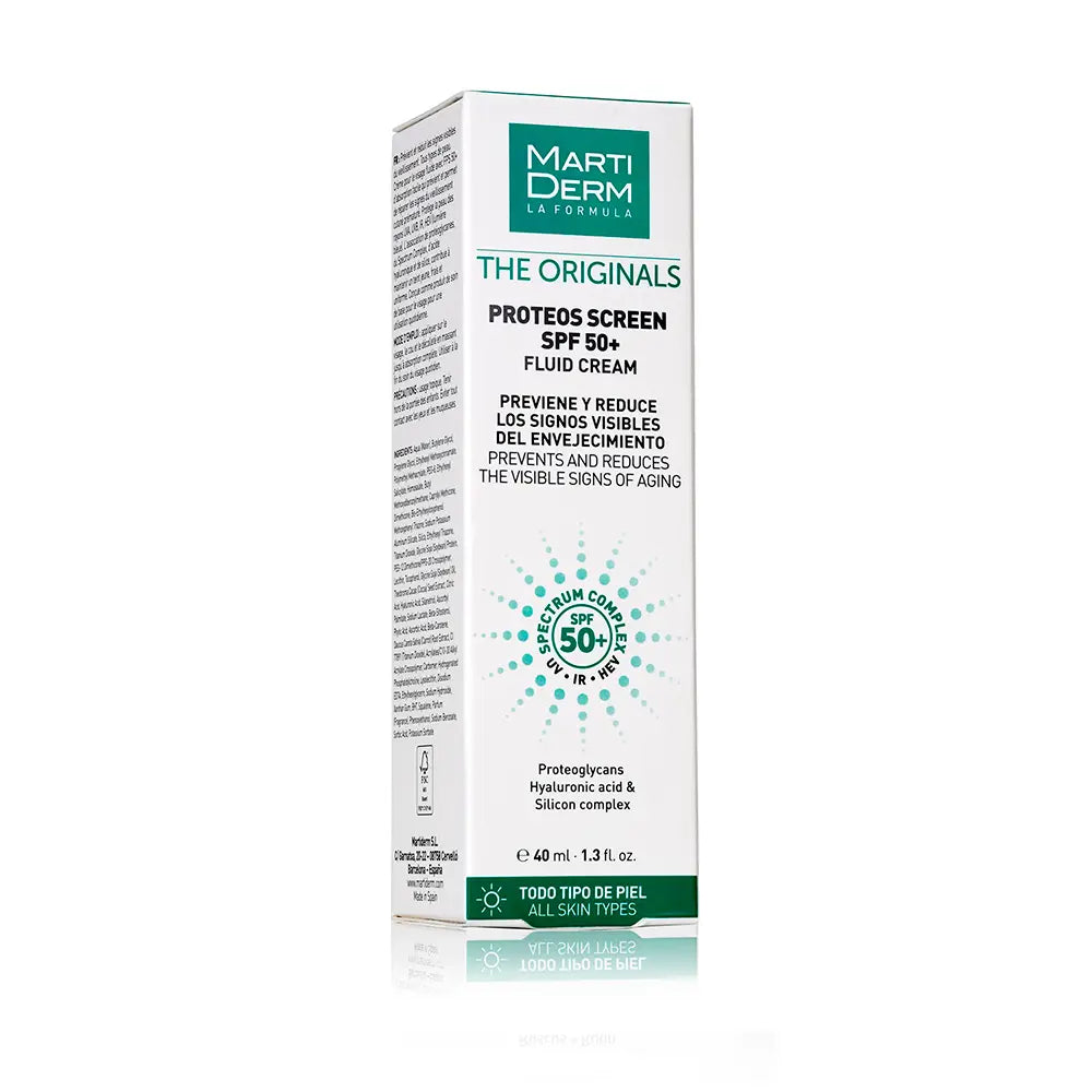MARTIDERM-THE ORIGINALS PROTEOS SCREEN creme FPS50+ 40 ml-DrShampoo - Perfumaria e Cosmética