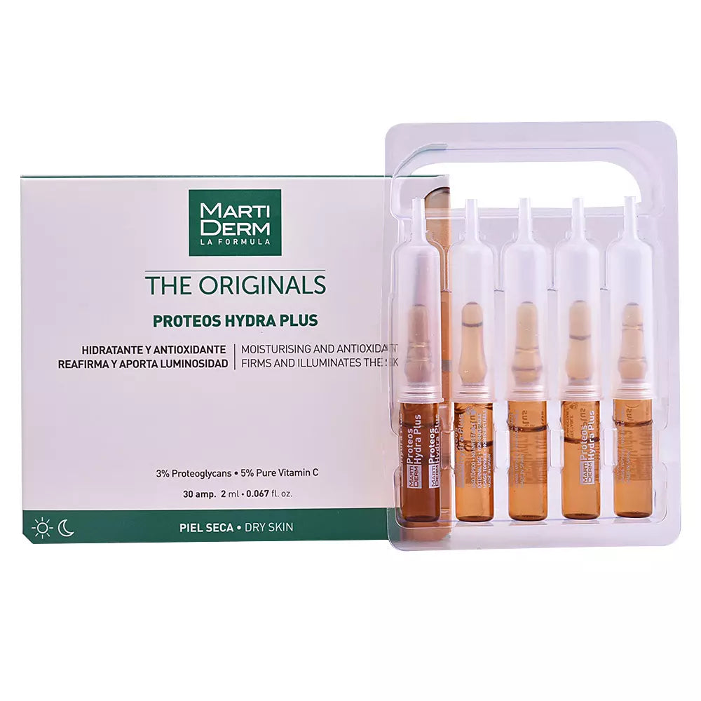 MARTIDERM-THE ORIGINALS proteos hydra plus ampolas 30 x 2 ml-DrShampoo - Perfumaria e Cosmética