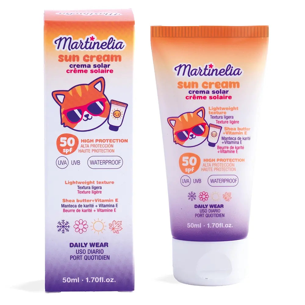 MARTINELIA-CREME SOLAR SUN CREAM waterproof SPF50 50 ml-DrShampoo - Perfumaria e Cosmética
