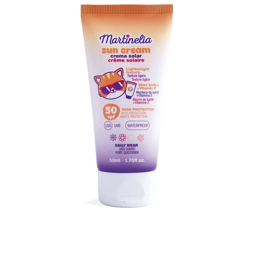 MARTINELIA-CREME SOLAR SUN CREAM waterproof SPF50 50 ml-DrShampoo - Perfumaria e Cosmética
