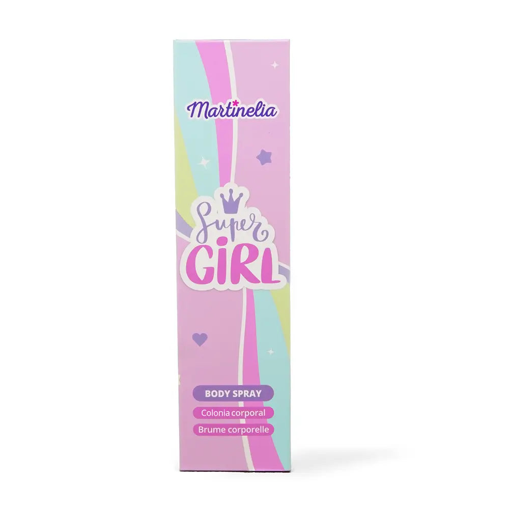 MARTINELIA-Colônia corporal spray SUPER GIRL 210 ml.-DrShampoo - Perfumaria e Cosmética