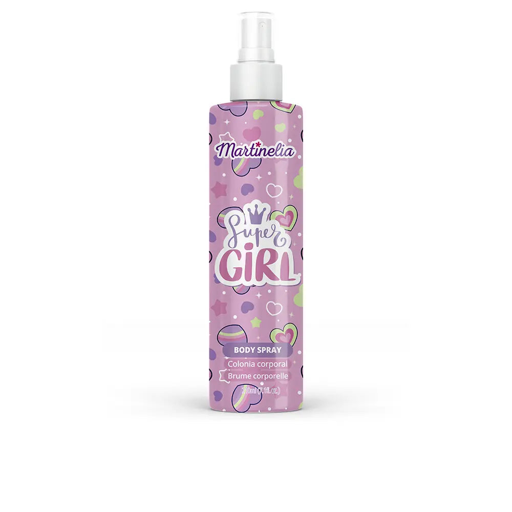 MARTINELIA-Colônia corporal spray SUPER GIRL 210 ml.-DrShampoo - Perfumaria e Cosmética