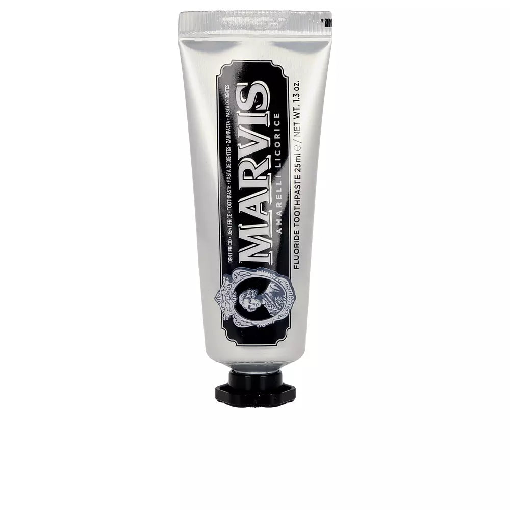 MARVIS-AMARELLI LICORICE creme dental 25 ml-DrShampoo - Perfumaria e Cosmética