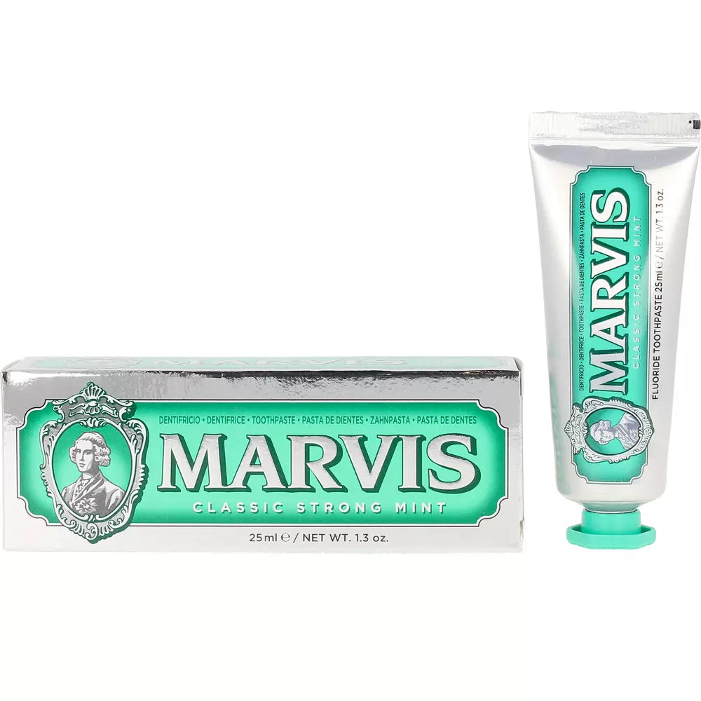 MARVIS-Pasta de dentes CLASSIC STRONG MINT 25 ml-DrShampoo - Perfumaria e Cosmética