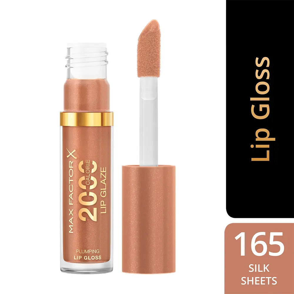 MAX FACTOR-2000 CALORIE LIP lip gloss #165-folhas de seda 4,4 ml-DrShampoo - Perfumaria e Cosmética