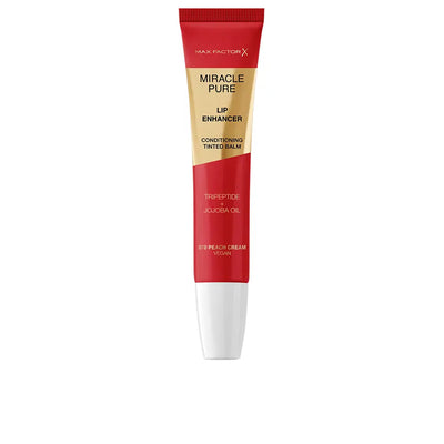 MAX FACTOR-Bálsamo labial MIRACLE PURE #070-Creme de Pêssego 12 ml-DrShampoo - Perfumaria e Cosmética