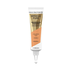 MAX FACTOR-Base MIRACLE PURE SPF30 70 areia quente 30 ml-DrShampoo - Perfumaria e Cosmética