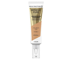 MAX FACTOR-Base MIRACLE PURE SPF30 75 golden 30 ml-DrShampoo - Perfumaria e Cosmética